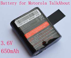 6V Battery for Motorola KEBT 071B HKNN4002A 53615 NEW  