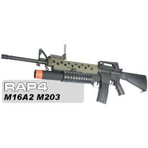  RAP4 M16A2 M203   paintball gun