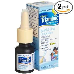  Triaminic Nasal & Sinus Congestion Spray, 0.67 Ounce Spray 