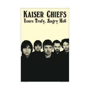  KAISER CHIEFS Yours Truly Angry Mob Music Poster