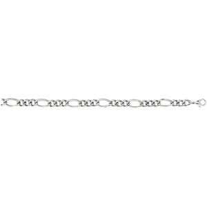  30.00 INCH 12mm Figaro Chn W/lob Clasp Jewelry