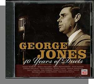 George Jones   40 Years of Duets   New 20 Song CD  