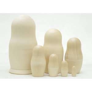  Blank Nesting Doll 7pc./8 Toys & Games