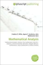   Analysis, (6130701144), Frederic P. Miller, Textbooks   