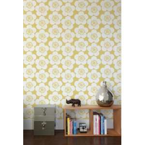  Aimee Wilder Wallpaper   Pop Floral in Lemon