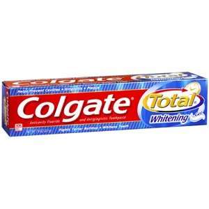  Special pack of 6 COLGATE TOTAL PLUS WHITE TPAST 7.8 oz 