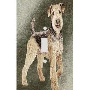  Airedale Dog Decorative Switchplate Cover