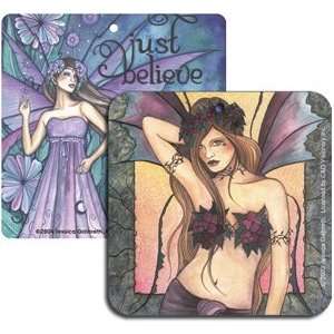   Fall Fairy and Just Believe Fairy   Air Freshener 2 Pack Automotive