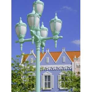  Typical Pastel Shades on Mock Dutch Architecture, Aruba 