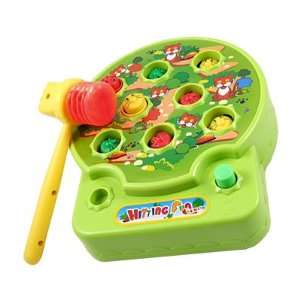   Music Whack A Mouse Game Toy Green for Children Toys & Games
