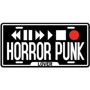  New  Play Horror Punk  License Plate Music