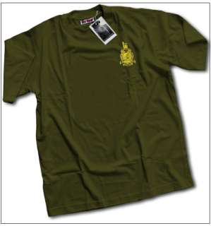 Royal Marines Commando Khaki T Shirt Mens ALL SIZES  