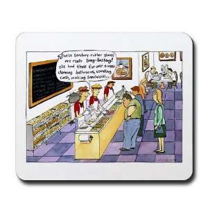  Rubber Gloves Humor Mousepad by 