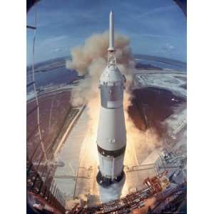  Apollo 11 Taking Off For Its Manned Moon Landing Mission 