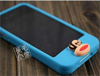 4in1 Cute Blue 86hero Disney Stitch Soft Case Fr iPhone 4 4G 4s +3 