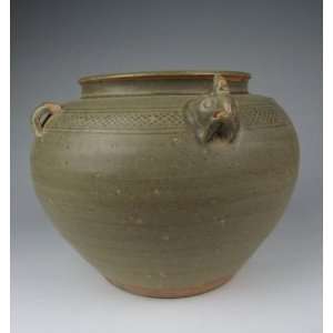  One Yue Ware Porcelain Pot, Chinese Antique Porcelain 