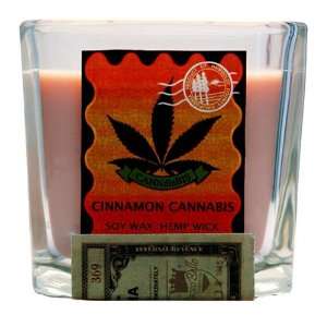  Cinnamon Cannabis Candle 