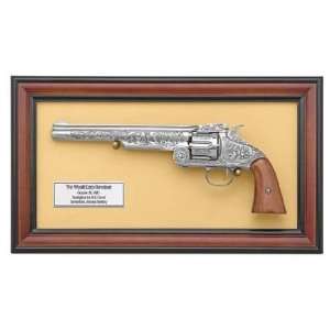  Wyatt Earp Schofield Revolver Replica with Frame