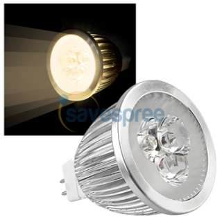 LED 6W 12V MR16 Warm White High Power Energy Saving Light Bulb Safe 