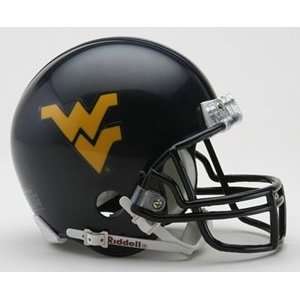 West Virginia Riddell Mini Football Helmet