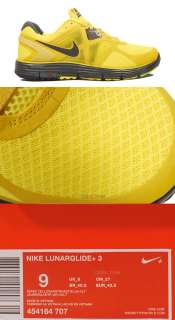 Nike Lunarglide+ 3 Sonic Yellow (454164 707) 7 10.5  