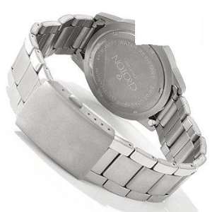 Croton Mens Swiss Quartz Titanium Bracelet Watch CN307260TNGY 