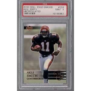   Edge EG Uncirculated #139 Akili Smith PSA 9 