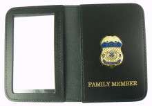 Immigration & Customs Enforcement Family Wallet w/Special Agent Mini 