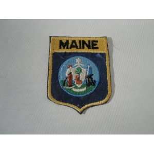  Press Patch Maine (state symbol) 