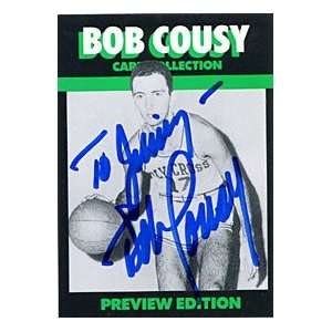  Bob Cousy Autographed / Signed 1993 Cousy Collection Card 