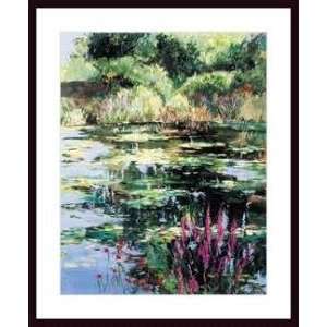   Girverny I   Artist Heidi Coutu  Poster Size 32 X 26