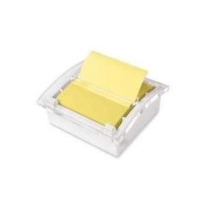   organized. Dispenser includes a 50 sheet 3 x 3 Canary Yellow Pop up