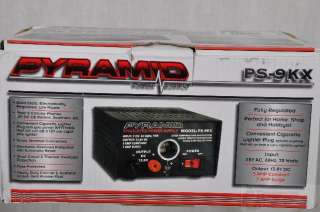 Pyramid PS9KX 5A/7A Power Supply with Cigarette Lighter Plug  
