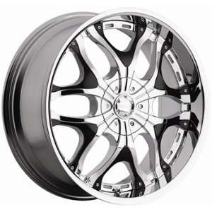 Akuza Creation 20x9 Chrome Wheel / Rim 6x5.5 with a 35mm Offset and a 