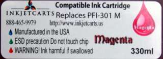 Canon Compatible PFI 301 M imageprograf ink cartridge  