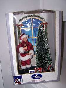   PICTURES CHRISTMAS DISPLAY BING CROSBY SINGING WHITE CHRISTMAS W/BX