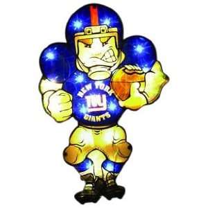 New York Giants Double Sided Car Window Light Up Player  