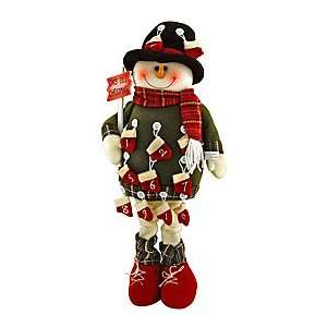  28 Snowman Advent Calendar Plush Figure