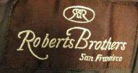 Vintage Roberts Bros of San Francisco Sheared Beaver Fur Swing Coat 