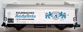 Fleischmann N 8326; Beer Car Kulmbacher DB  