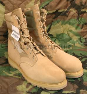 Thorogood 8430 Desert Tan Steel Toe Combat Boots NIB  