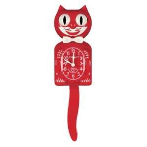  Kit Cat Clock   Red 75th Anniversary w/ Batteries