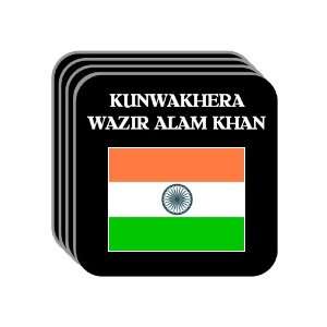 India   KUNWAKHERA WAZIR ALAM KHAN Set of 4 Mini Mousepad Coasters