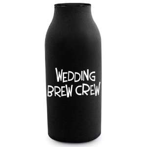 Wedding Brew Crew Bottle Koozie 