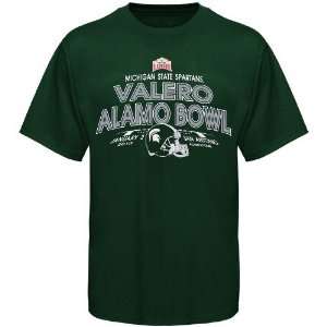   Youth Green 2010 Alamo Bowl Bound T shirt (X Large)