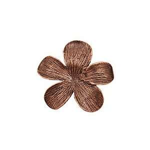   Copper 5 Petal Flower Link 27mm Findings Arts, Crafts & Sewing