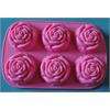 1pcs Six Rose Cake Mold Food Grade Silicone Cake Mold/Muffin Cupcake 