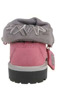 Timberland Girls Youth Boots Roll Top Pink Suede 22759  