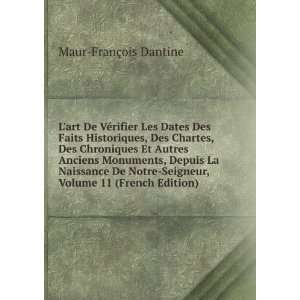   Seigneur, Volume 11 (French Edition) Maur FranÃ§ois Dantine Books