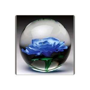  A Paperweight   Blue Carnations